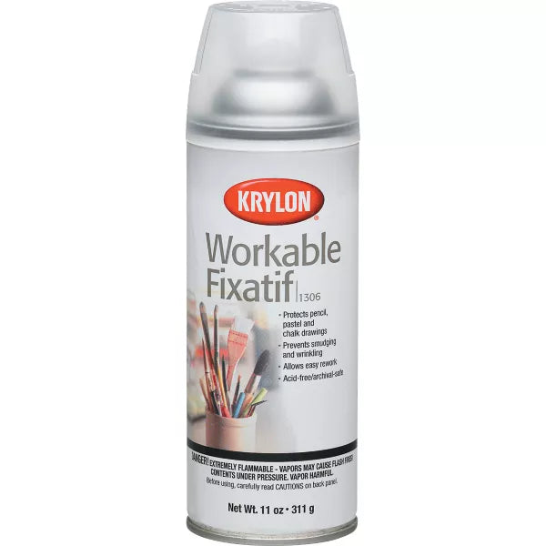 KRYLON WORKABLE FIXATIVE  11oz - New (SKU: 8617559)