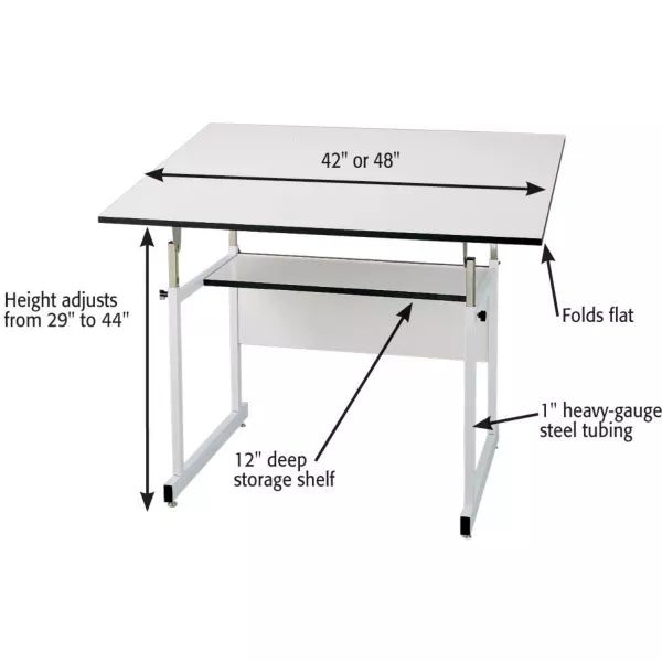 JR WORKMASTER WHT W/31x42 TOP - New (SKU: 8617846)