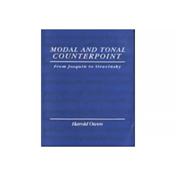 Modal &amp; Tonal Counterpoint