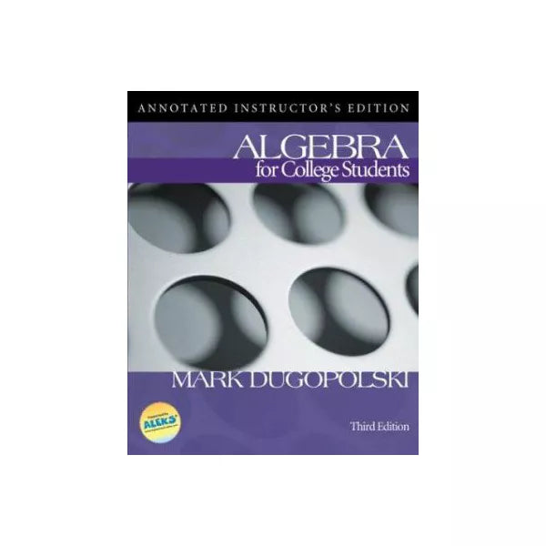 Algebra for College Students