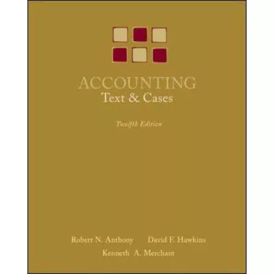 Accounting: Text & Cases of MTC and CT