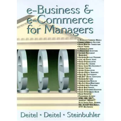 e-Business & e-Commerce for Managers