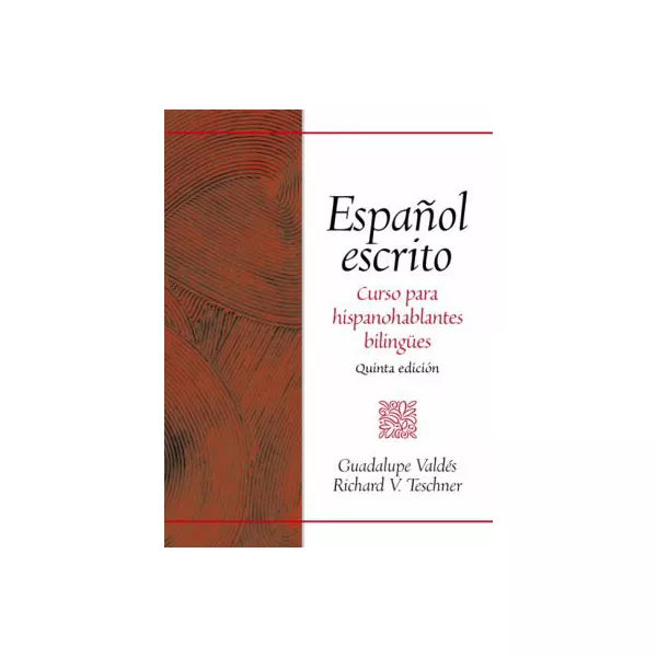 Espanol Escrito (Cuad de Act)