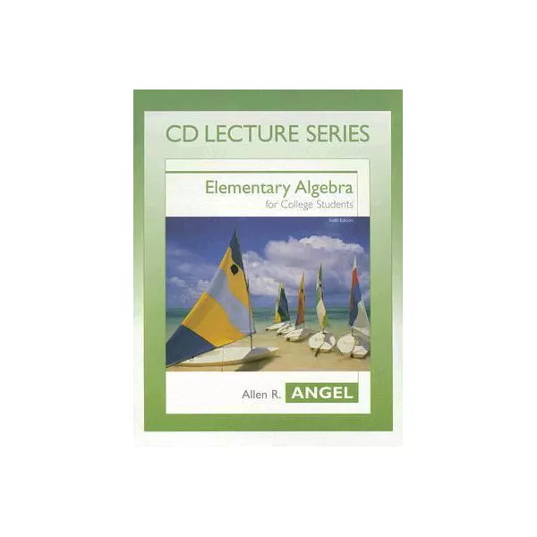 Elementary Algebra for Coll Stud (CD Lecture w/3 CDs)
