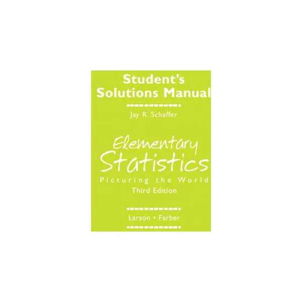 Elementary Statistics (SSM)