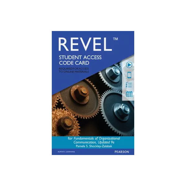 REVEL for Fundamentals of Organizational Communication -- Access Card