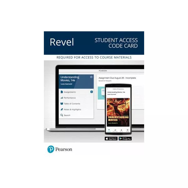 REVEL for Understanding Movies -- Access Card