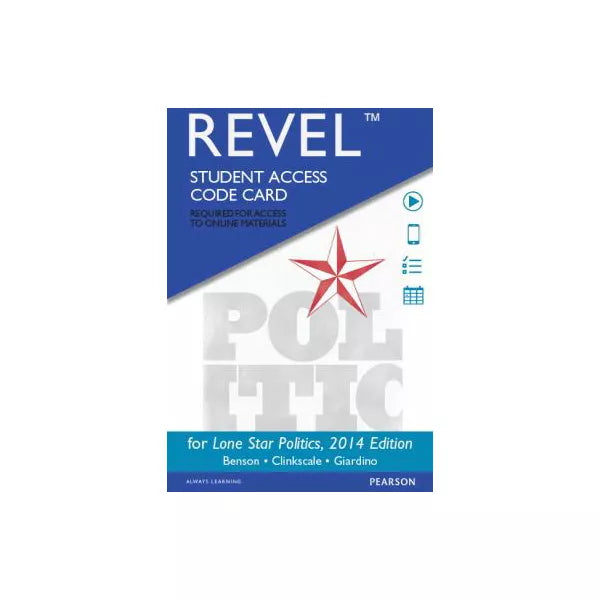 REVEL for Lone Star Politics, 2014 Elections and Updates Edition -- Access Card