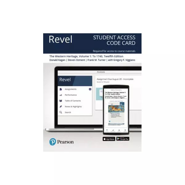 Revel for The Western Heritage Volume 1 -- Access Card