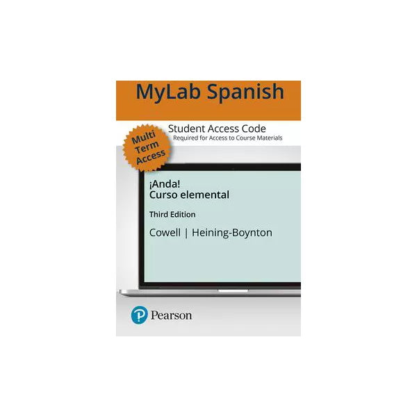MySpanishLab with Pearson eText -- Access Card -- for Anda! Curso elemental (multi-semester access)