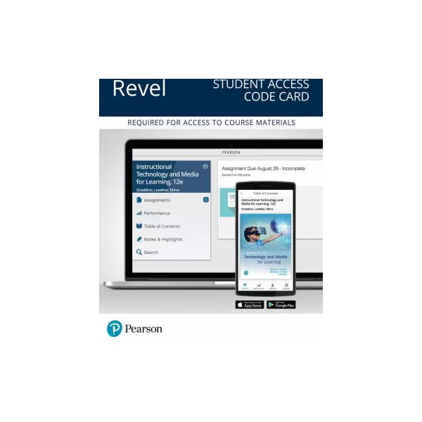 REVEL for Instructional Technology and Media for Learning -- Access Card