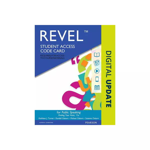 REVEL for Public Speaking -- Access Card