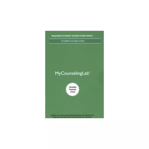 MyCounselingLab with Pearson eText -- Access Card -- for Learning the Art of Helping: Building Blocks and Techniques