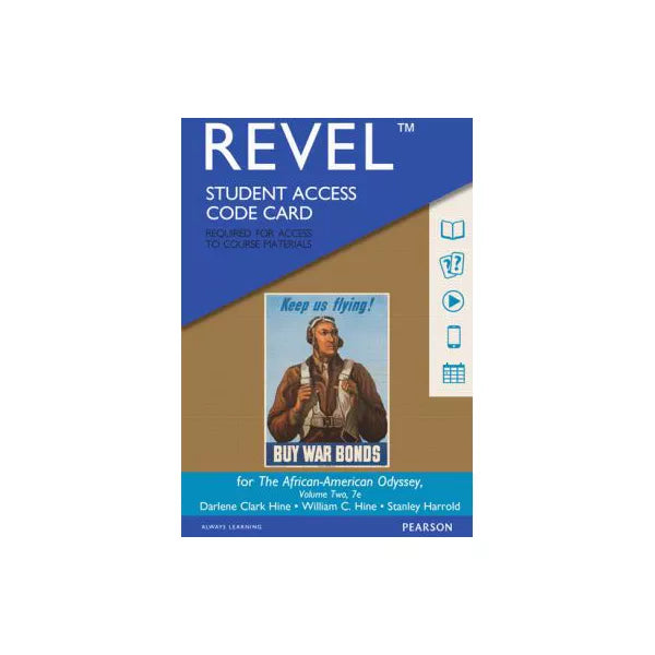 REVEL for The African-American Odyssey, Volume 2 -- Access Card