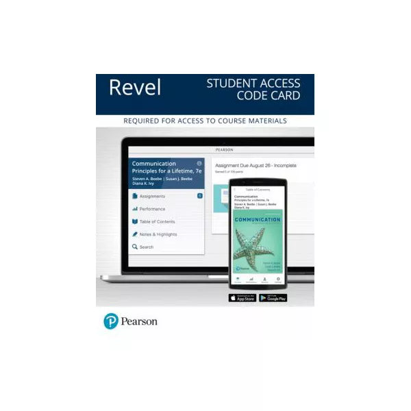 REVEL for Communication: Principles for a Lifetime -- Access Card