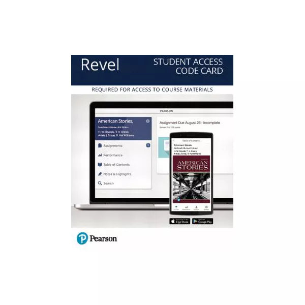REVEL for American Stories: A History of the United States, Combined -- Access Card