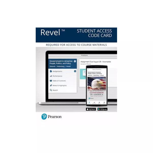 REVEL for Government in America: People, Politics, and Policy - 2016 Presidential Election -- Access Card