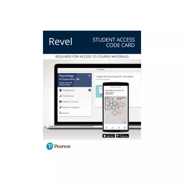 REVEL for Psychology: An Exploration -- Access Card