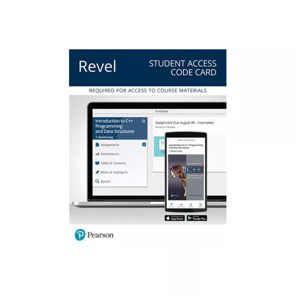 Revel for Introduction to C++ Programming -- Access Card
