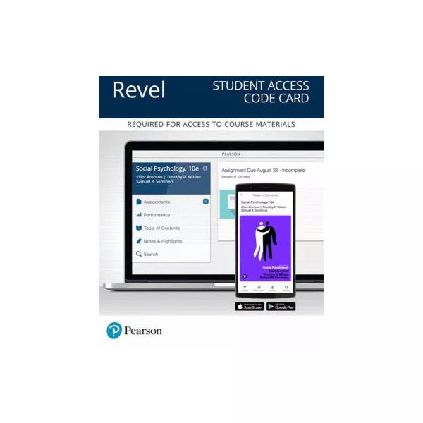 REVEL for Social Psychology -- Access Card