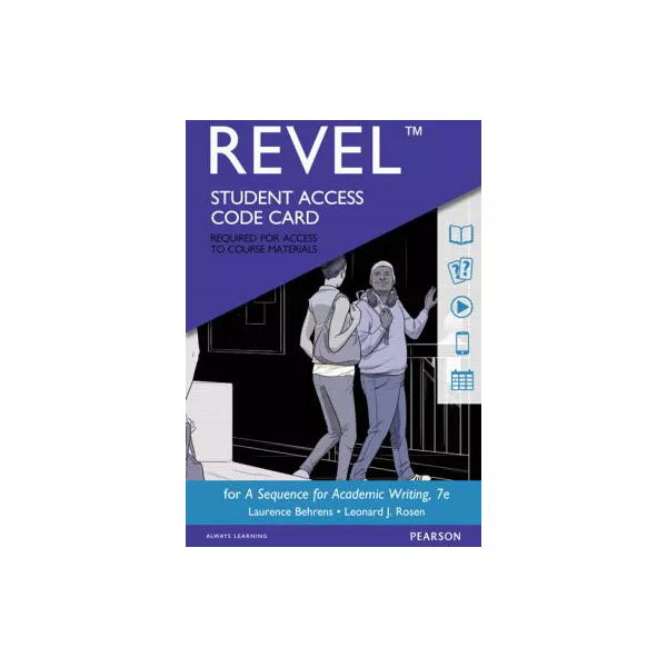 REVEL for A Sequence for Academic Writing -- Access Card