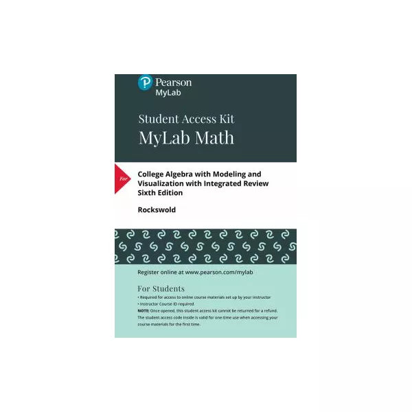 MyMathLab with Pearson eText -- Standalone Access Card -- College Algebra with Integrated Review