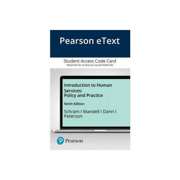 MyLab Helping Professions with Pearson eText -- Access Card -- for An Introduction to Human Services: Policy and Practice