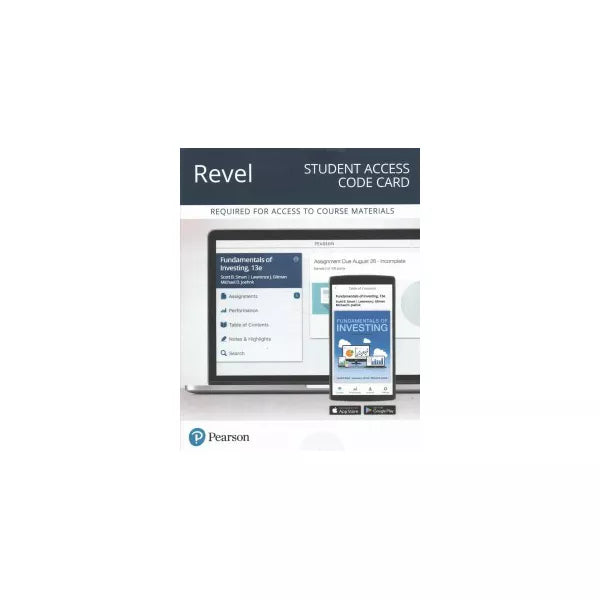 REVEL for Fundamentals of Investing -- Access Card