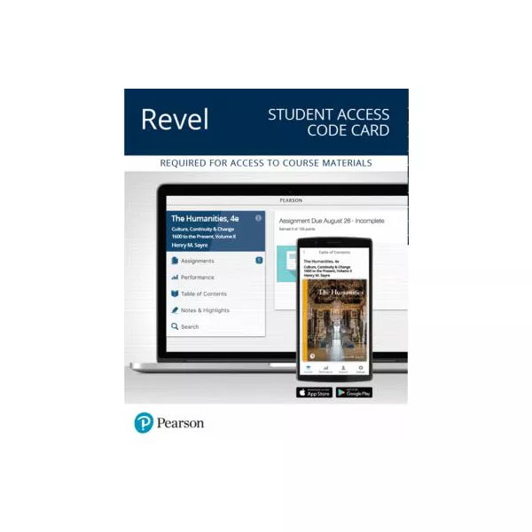 REVEL for The Humanities: Culture, Continuity, and Change, Volume II -- Access Card