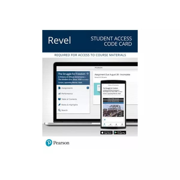 Revel The Struggle for Freedom: The Modern Era: Since 1930 -- Access Card