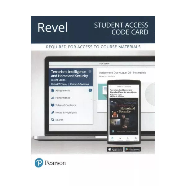 Revel Terrorism, Intelligence and Homeland Security -- Access Card