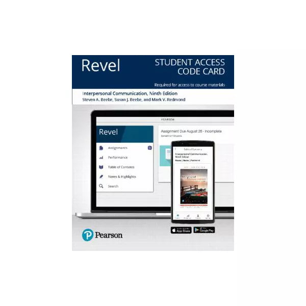 Revel for Interpersonal Communication: Relating to Others -- Access Card