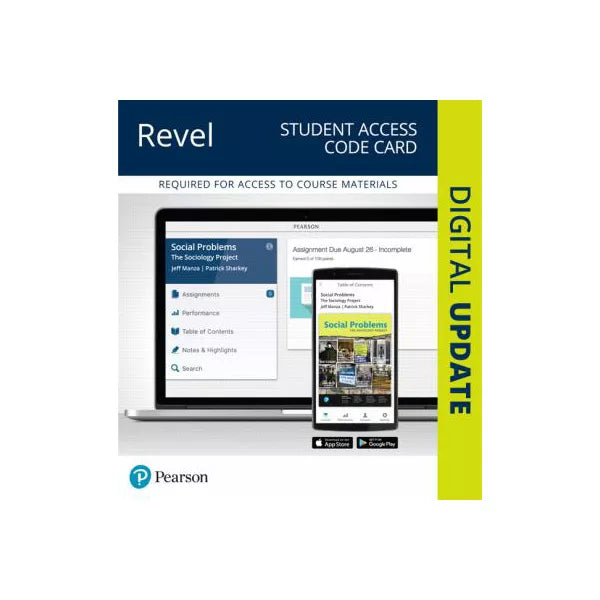Revel for The Sociology Project: Social Problems -- Access Card