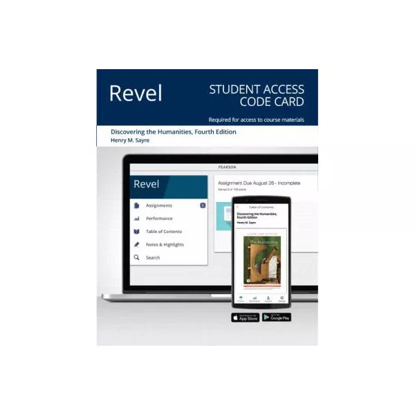 Revel for Discovering the Humanities -- Access Card