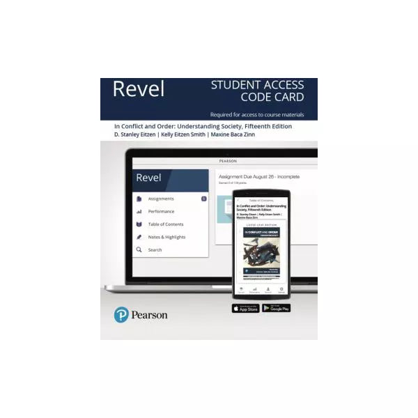 Revel for In Conflict and Order: Understanding Society -- Access Card, 15/e