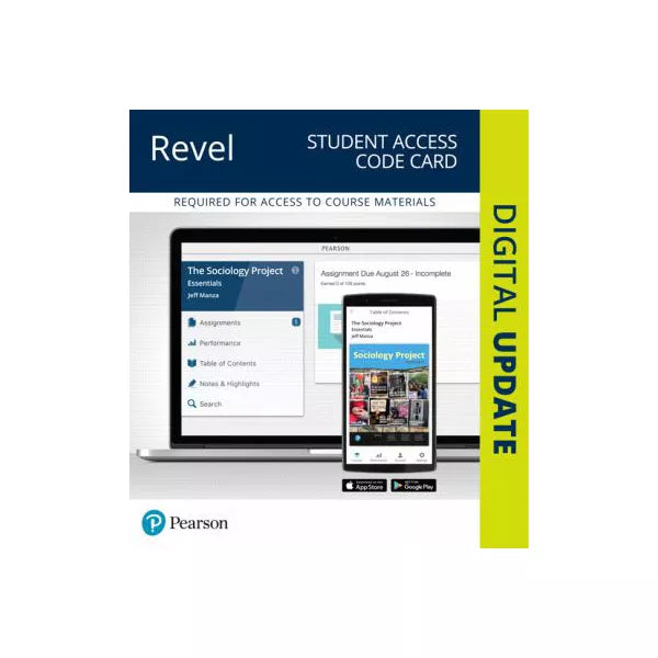 Revel for The Sociology Project: Essentials - Access Card
