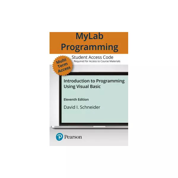MyLab Programming with Pearson eText -- Access Card -- for Introduction to Programming Using Visual Basic
