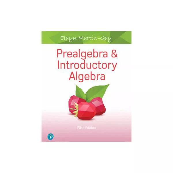 Prealgebra &amp; Introductory Algebra (Subscription)