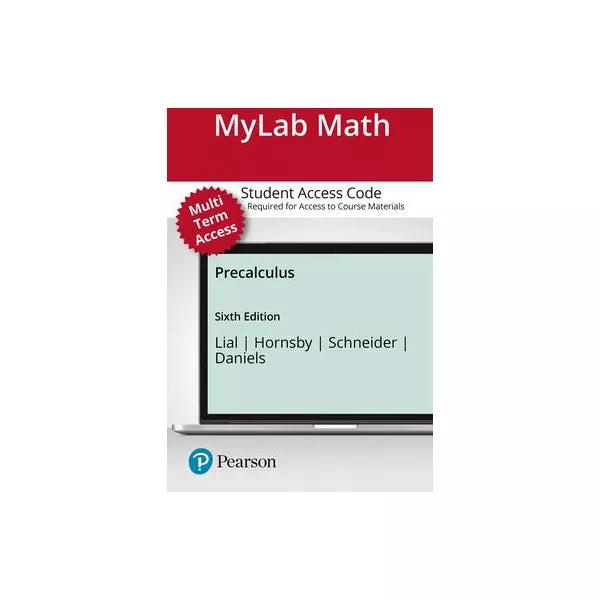 MyLab Math with Pearson eText -- Standalone Access Card -- for Precalculus