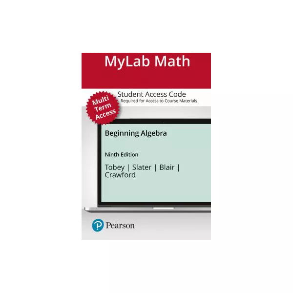 MyLab Math with Pearson eText -- Standalone Access Card -- for Beginning Algebra