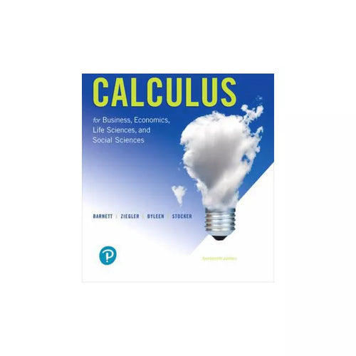 Calculus for Business, Economics, Life Sciences, and Social Sciences (Subscription)