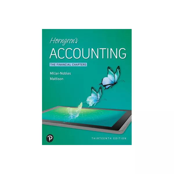 MyLab Accounting with Pearson eText -- Access Card -- for Horngren's Accounting, The Financial Chapters