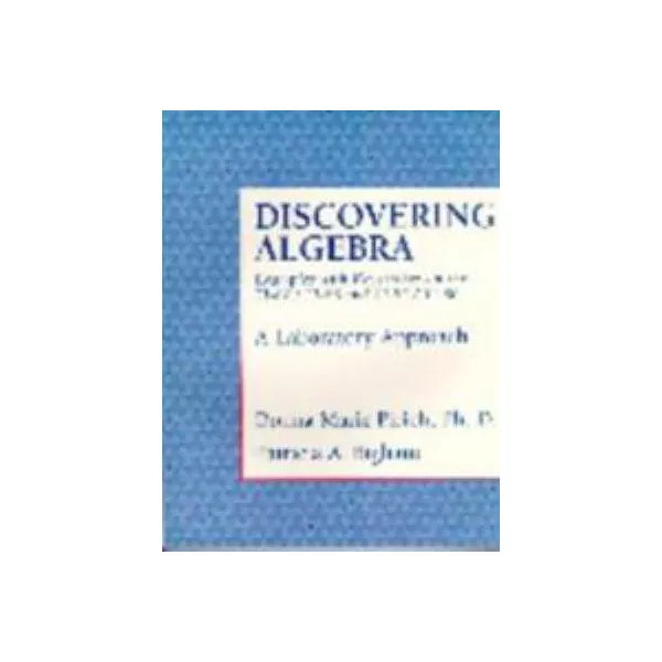 Discovering Algebra etc (Lab)