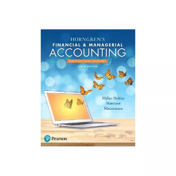 Horngren's Accounting, The Financial Chapters (Subscription)
