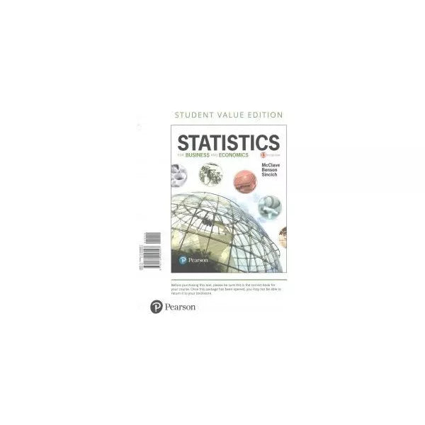 Statistics for Business and Economics (Subscription)