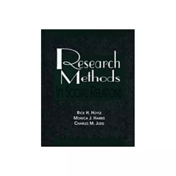 Research Methods in Social Relations