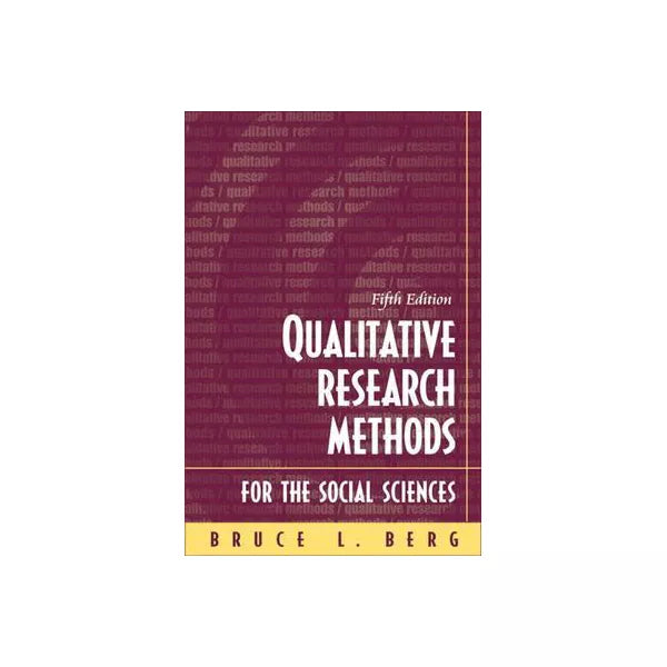 Qualitative Research Methods for Social Sciences