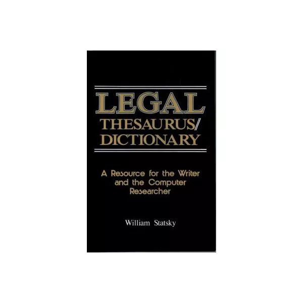West's Legal Thesaurus/Dictionary