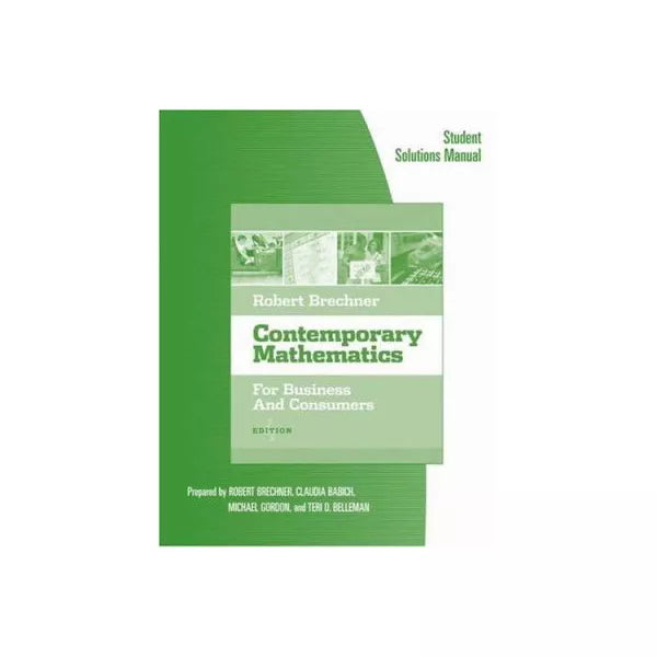 Contemporary Math for Bus etc (SSM)