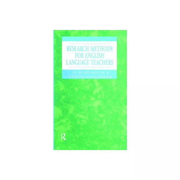 Research Methods for English Language Teachers